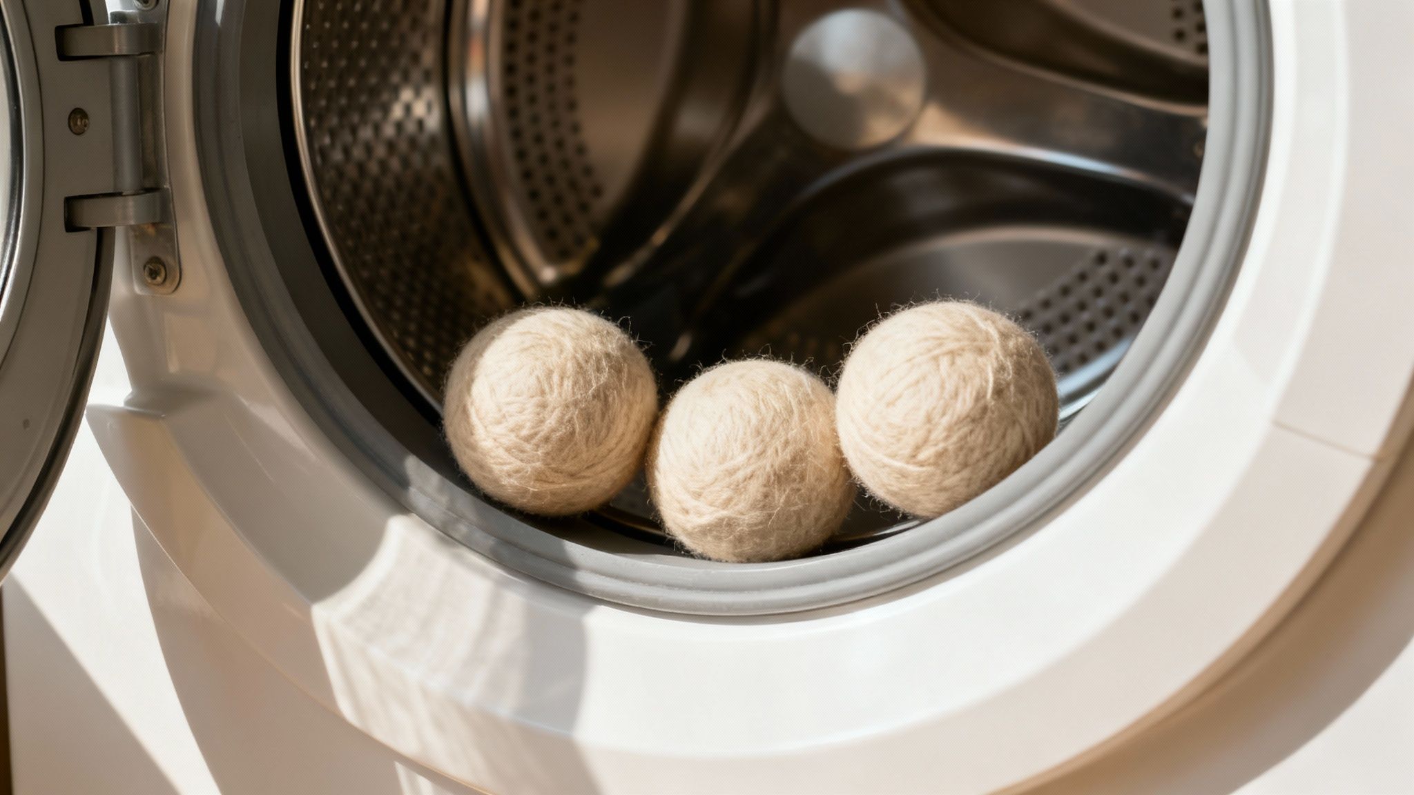 A person running an extra rinse cycle on their washing machine.
