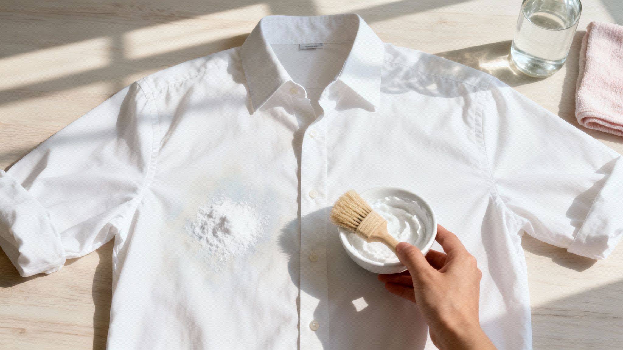 how to remove deodorant stains from shirts: quick fixes