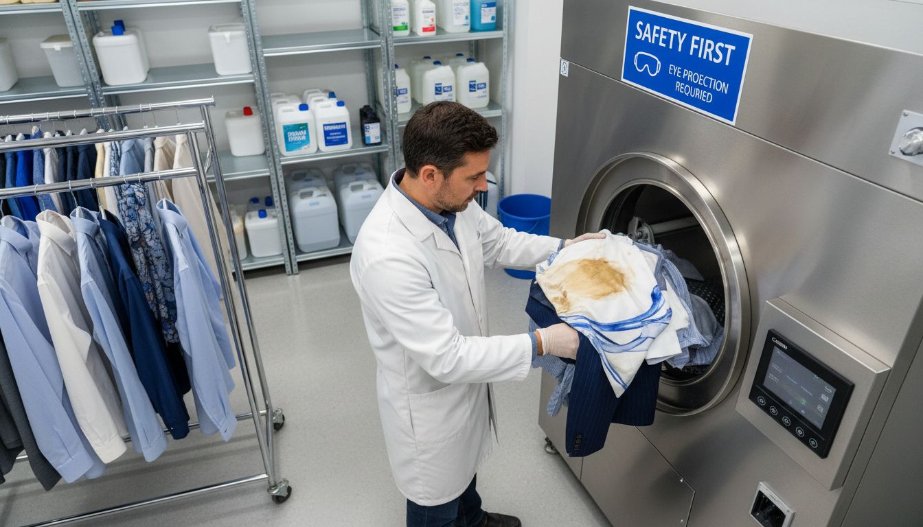 dry cleaning process