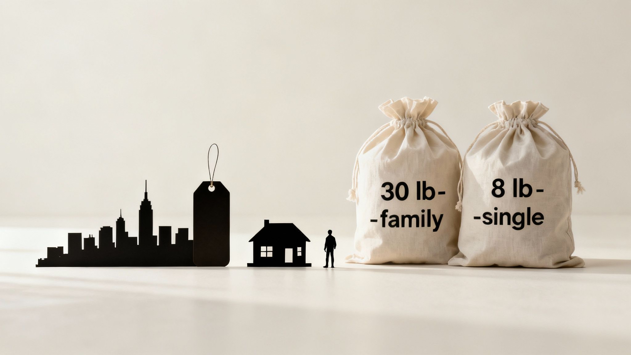 People walking down a busy city street, representing different geographical areas.