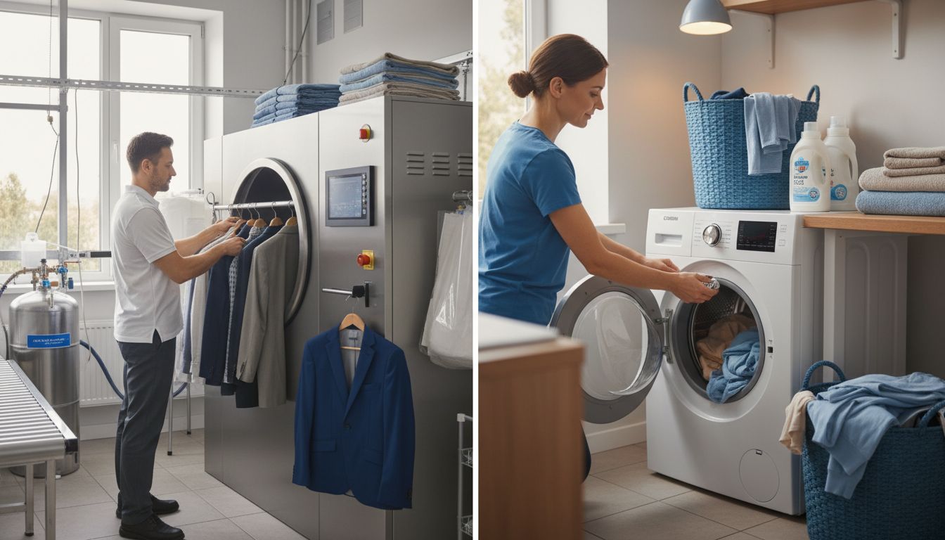 dry cleaning vs home wash