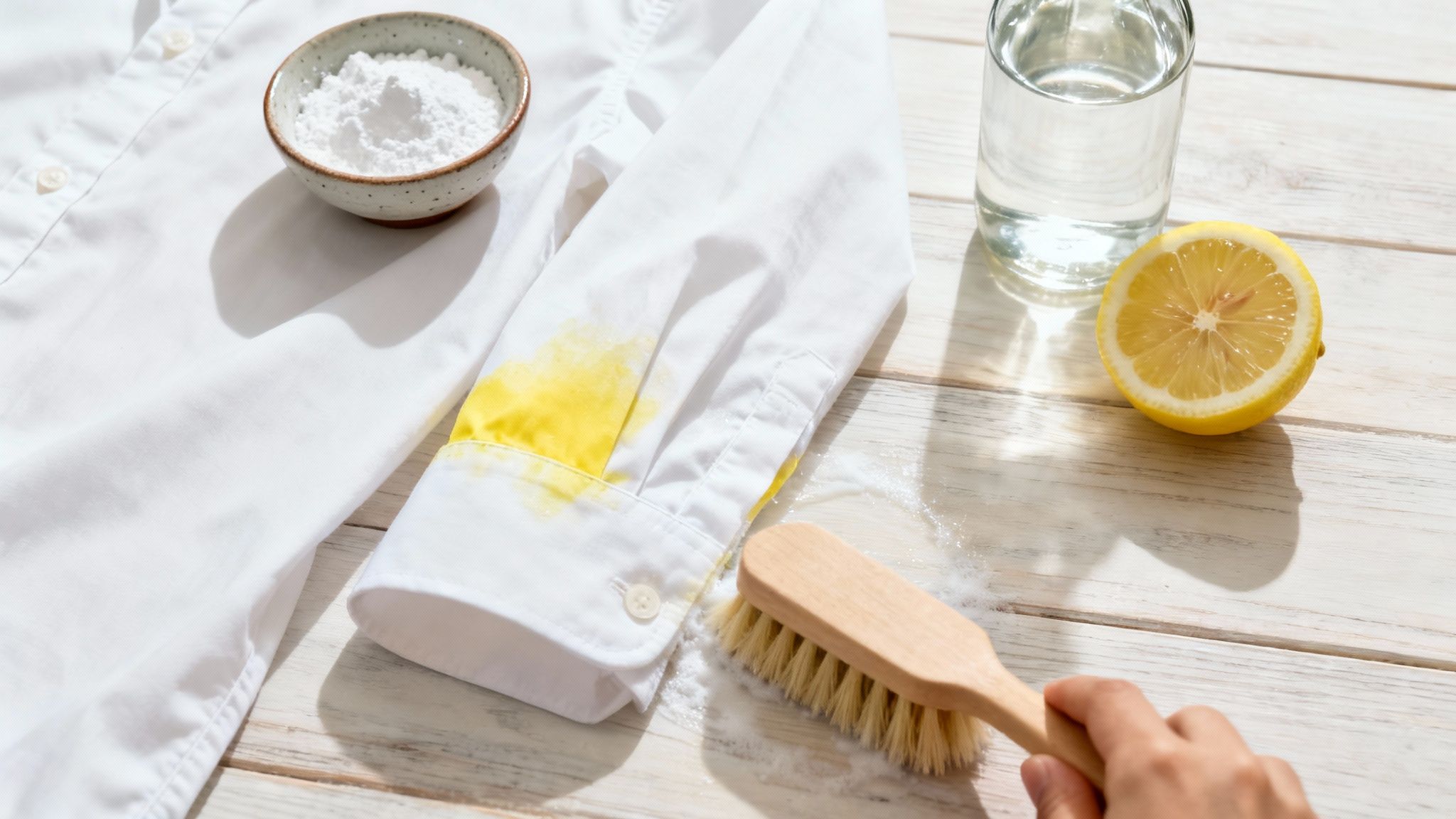 How to get rid of yellow stains on white clothes: Easy steps
