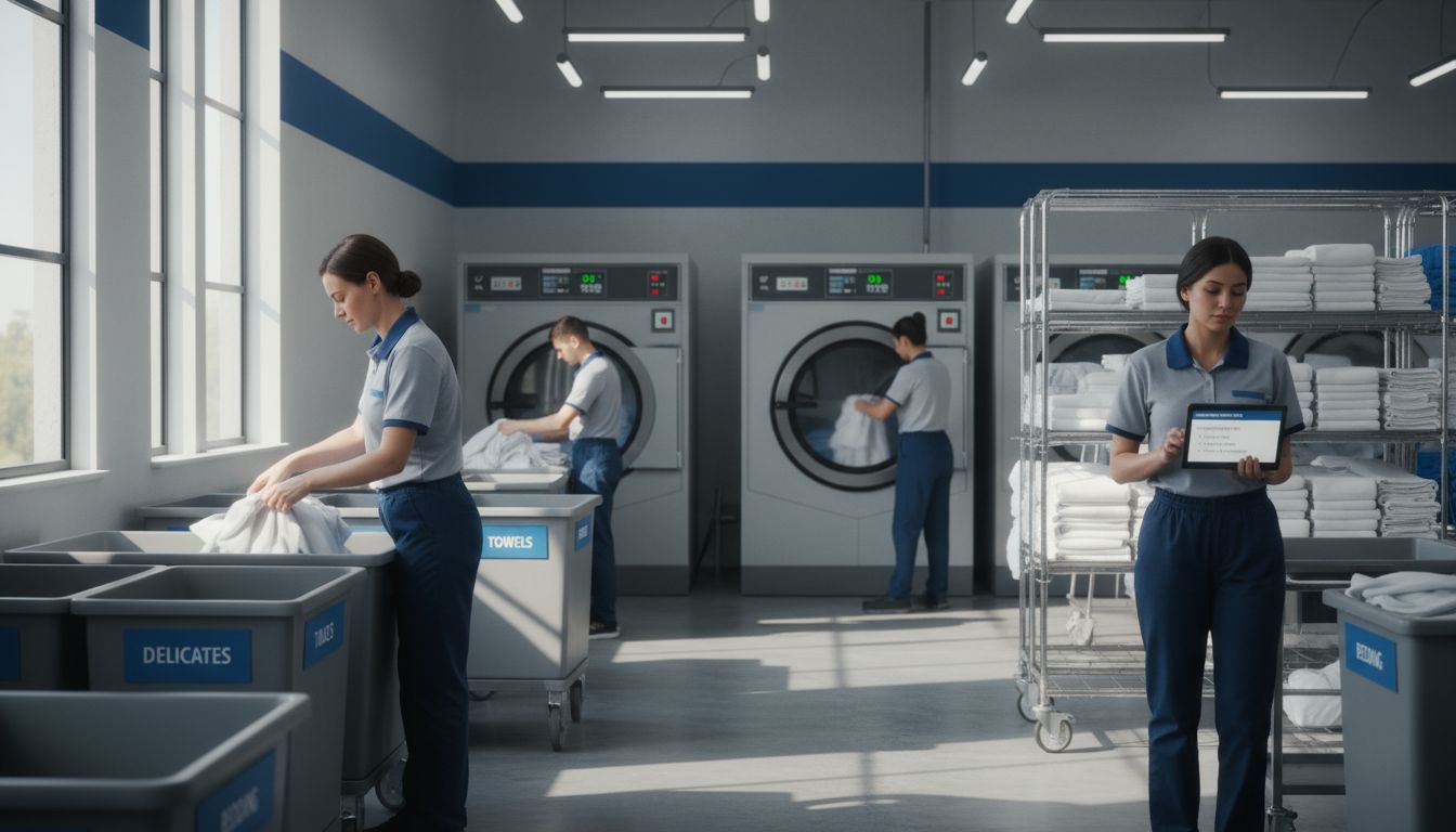 commercial laundry facility