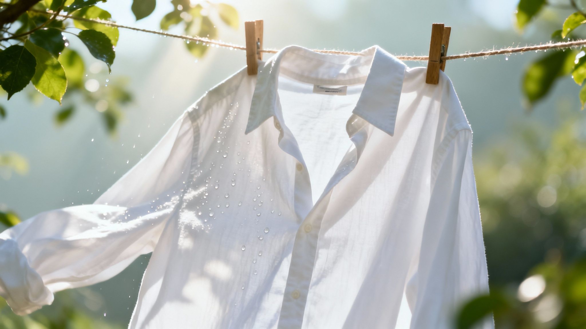 How to Wash a White Shirt and Keep It Bright