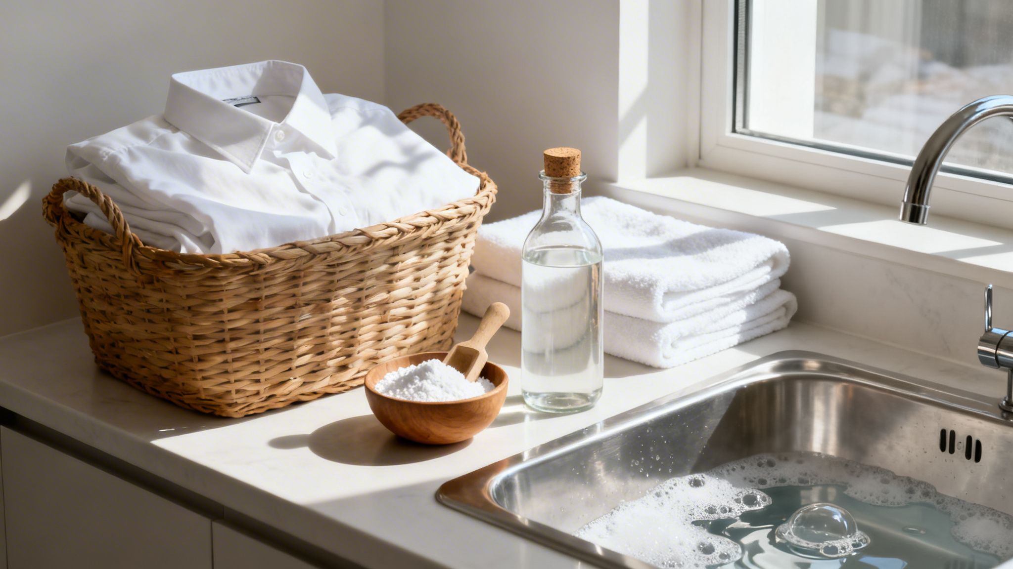 How to Keep White Clothes White Without Bleach