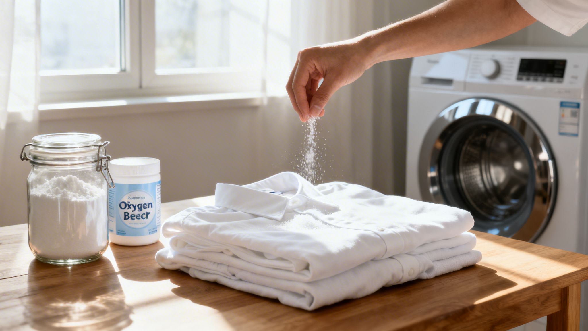 How to Clean White Clothes and Keep Them Bright