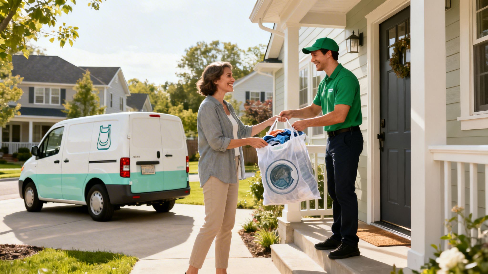 Laundry Pickup Service Near Me in Arlington VA