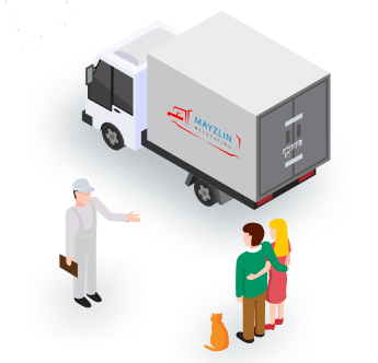 Movers is checking all items