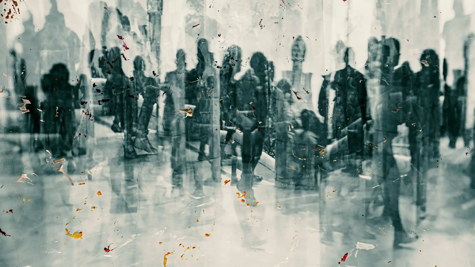 Abstract moody artwork