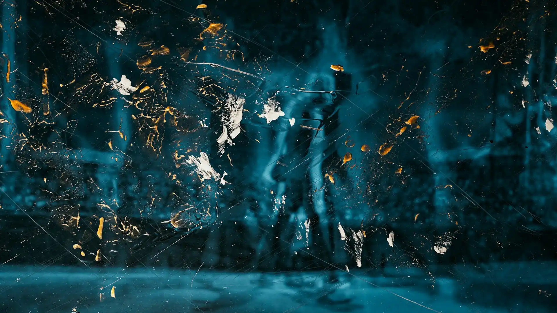 Abstract moody dark mysterious artwork