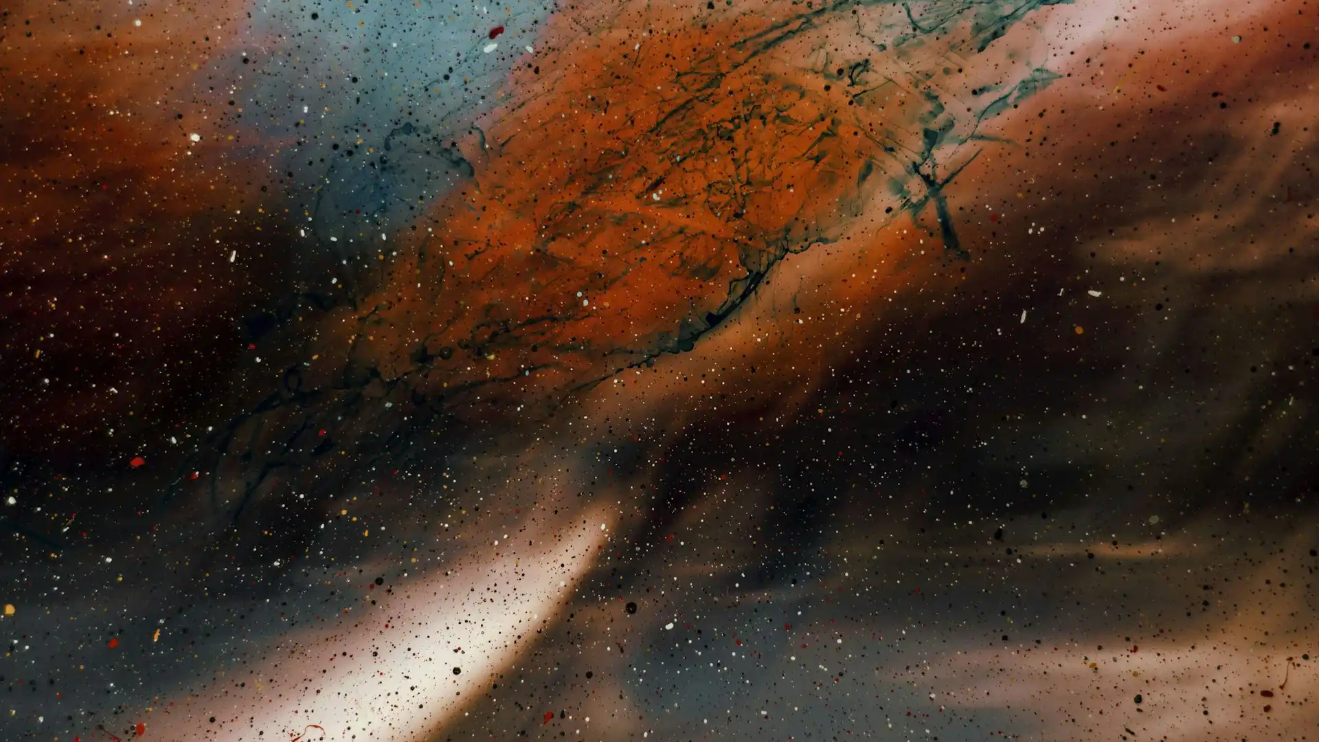 Abstract cosmic artwork