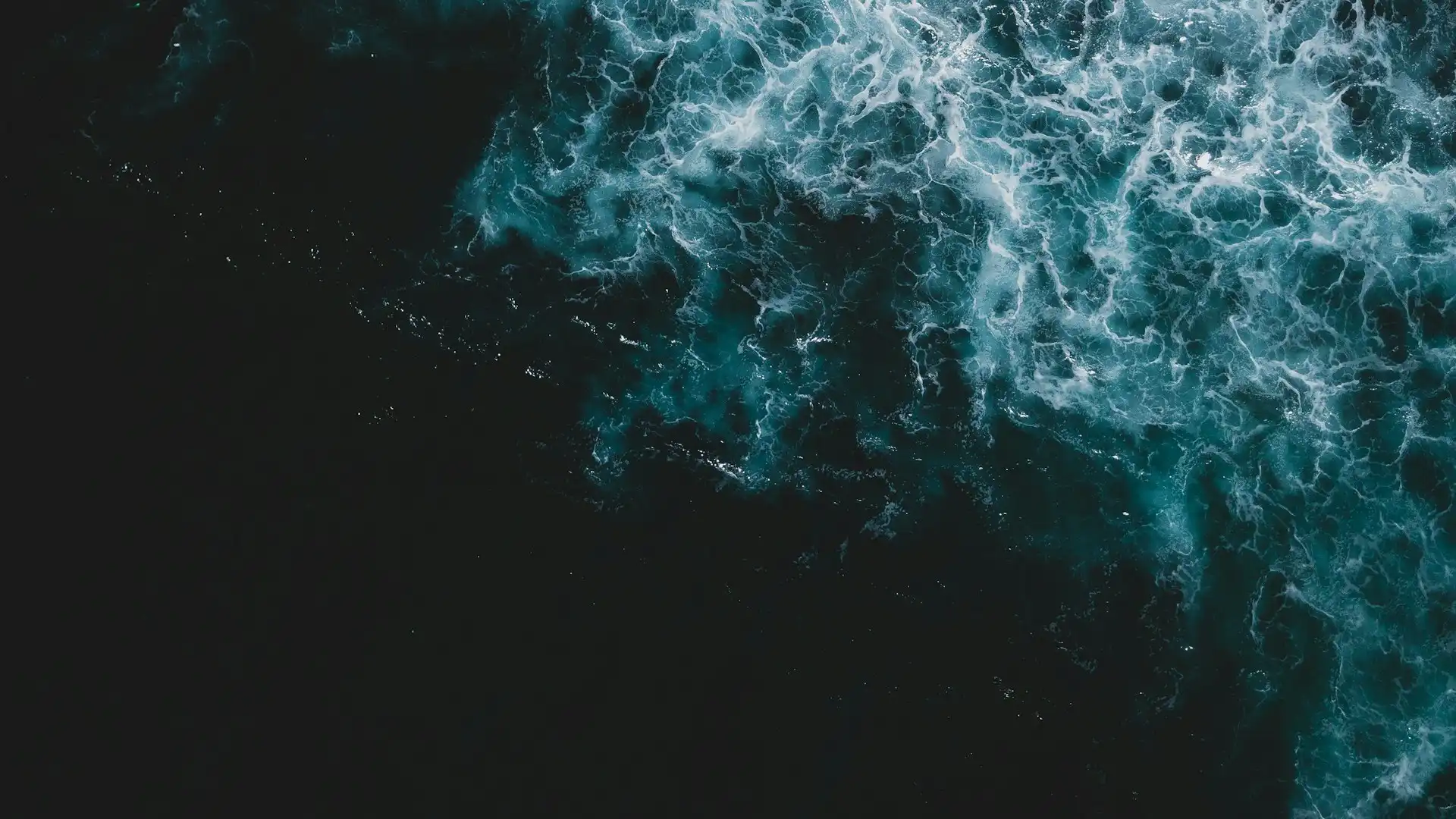 Dark ocean waters