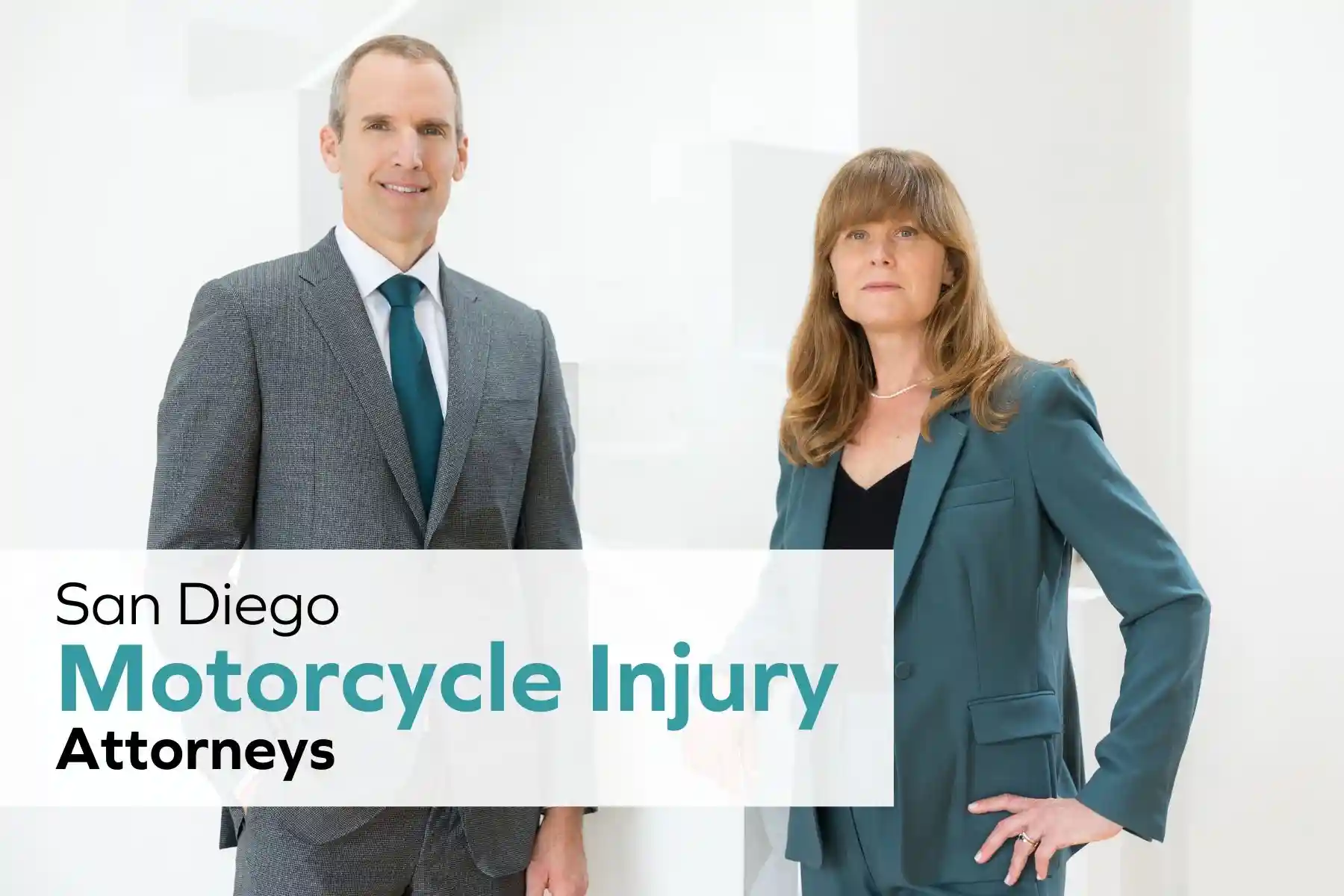 San Diego motorcycle accident attorneys Conor and Leslie Hulburt