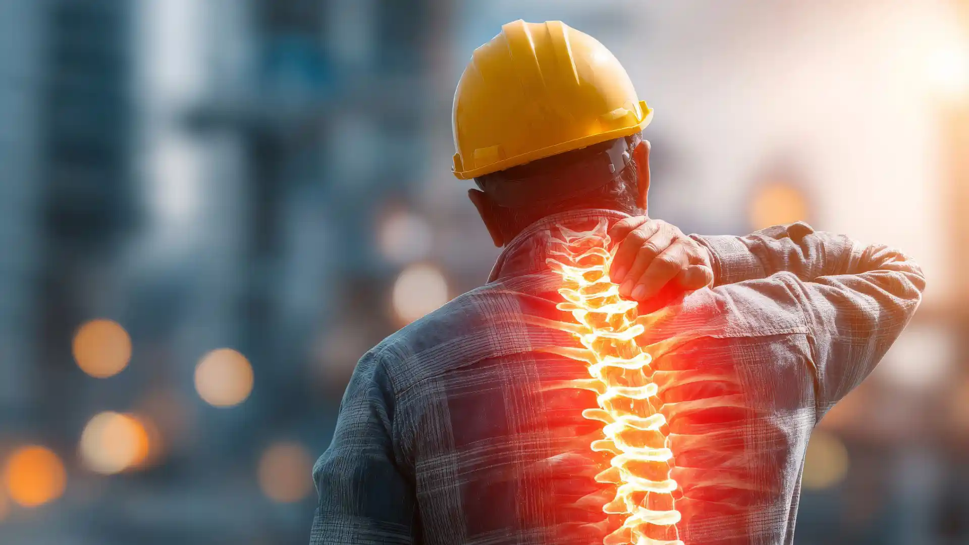 San Diego construction worker with spinal cord injury on the jobsite