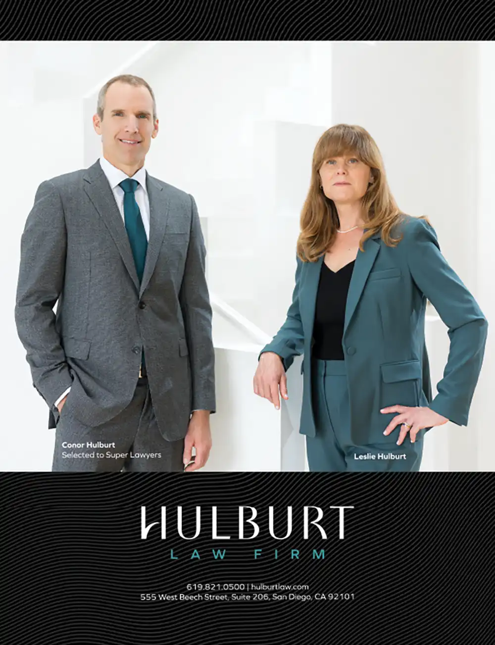 Conor Hulburt 2025 Super Lawyers recognition for San Diego personal injury and wrongful death law