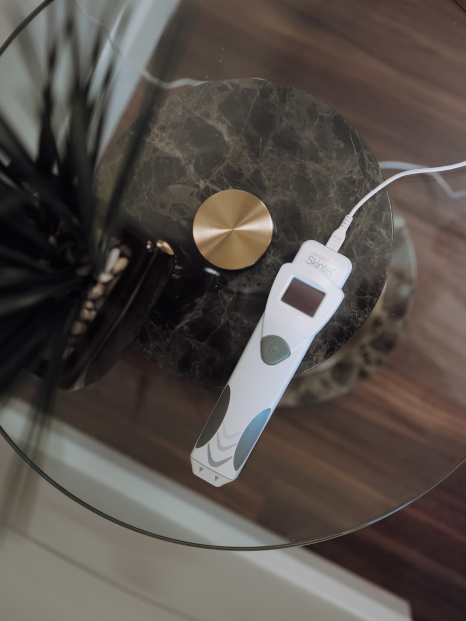 Dental intraoral scanner showing digital bite capture technology