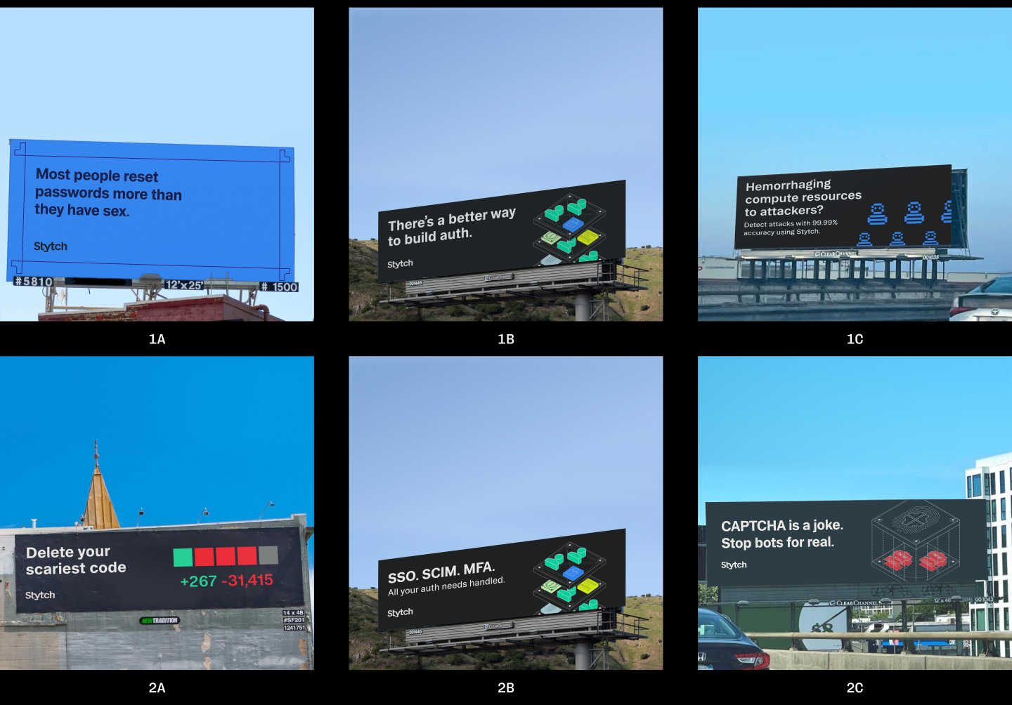 Stytch billboard ad examples