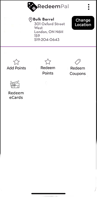 RedeemPal app interface