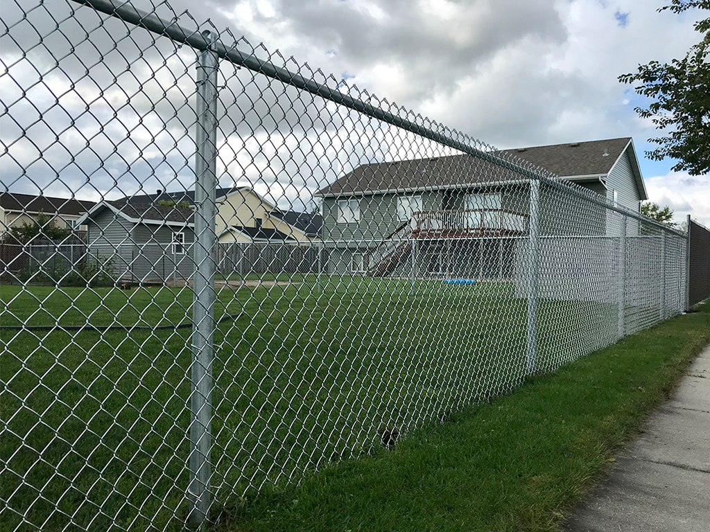 Galvanized Steel Chain-link Fence 