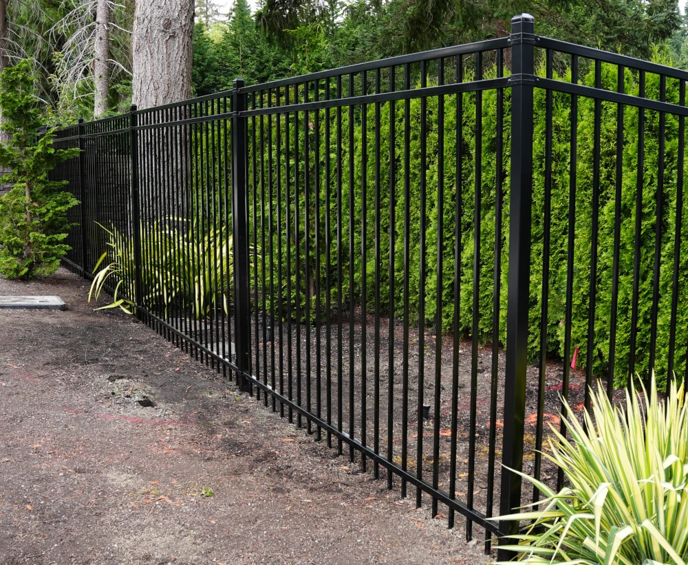 metal fence