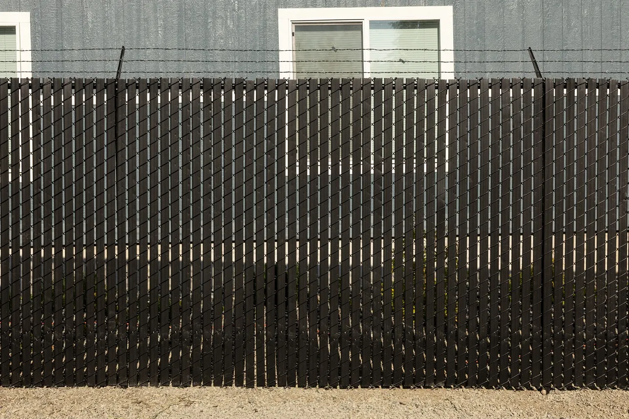 PVC Privacy Chain-Link Fence