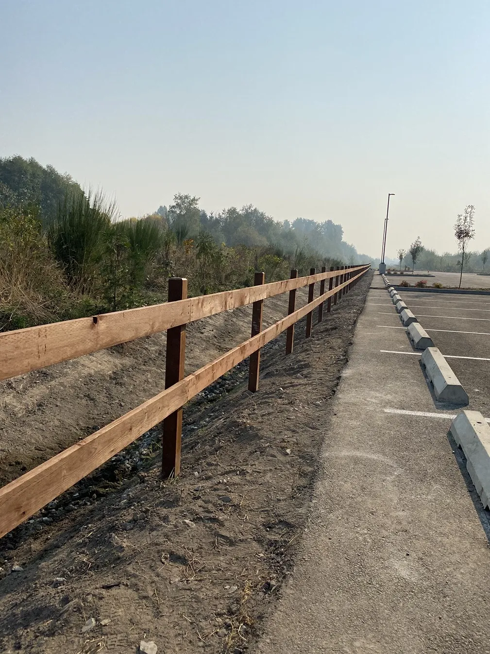 Full Panel Style Wooden Fence