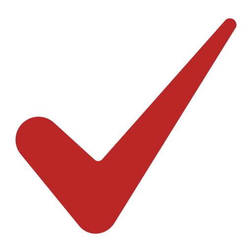 check-mark Red