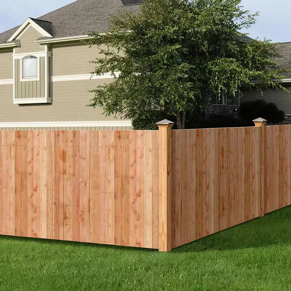 Western Red Cedar Flat Top Fence Picket