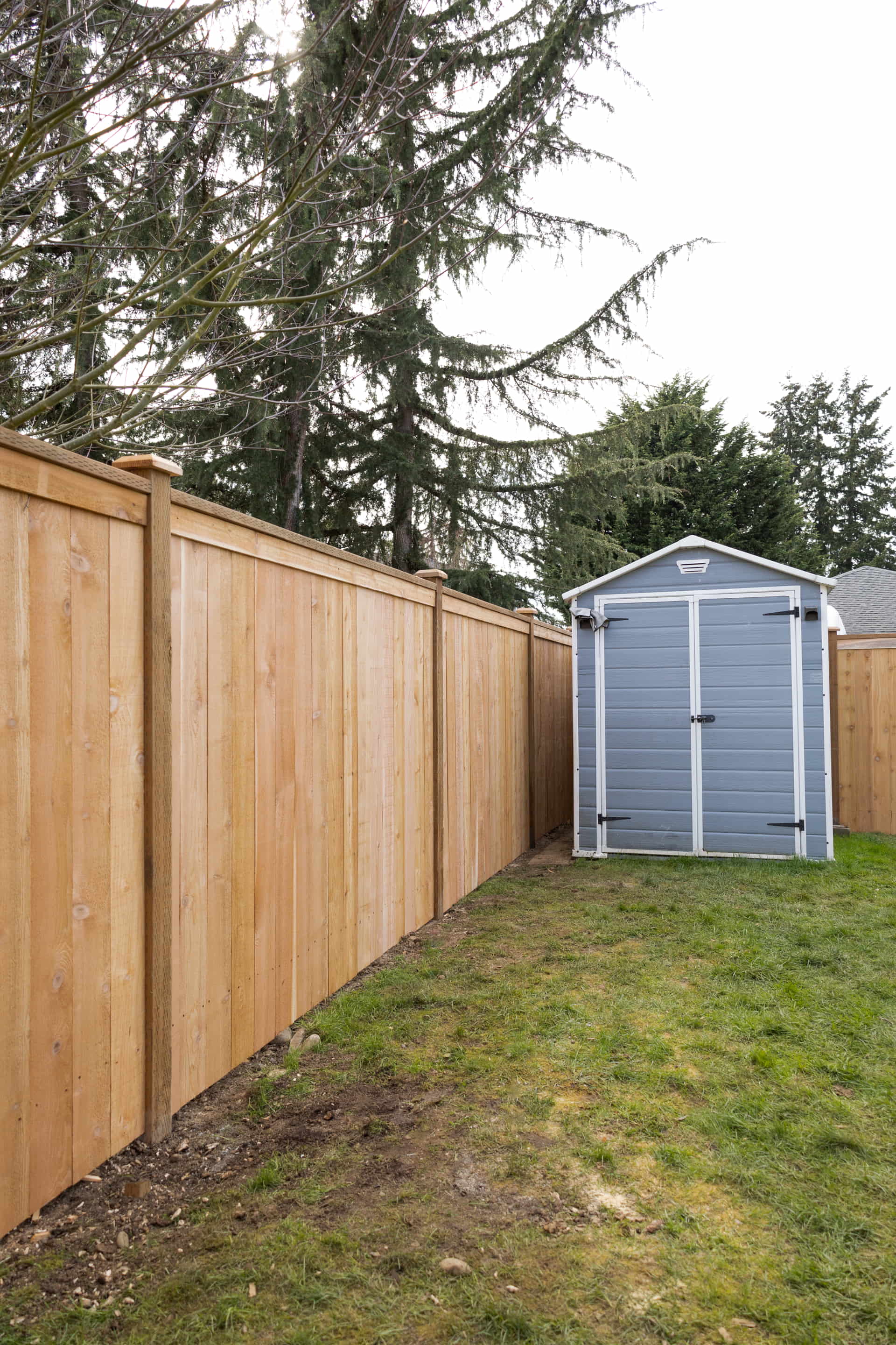Lake Stevens 700-Foot Modified Panel Fence Completed in Just 3 Days After