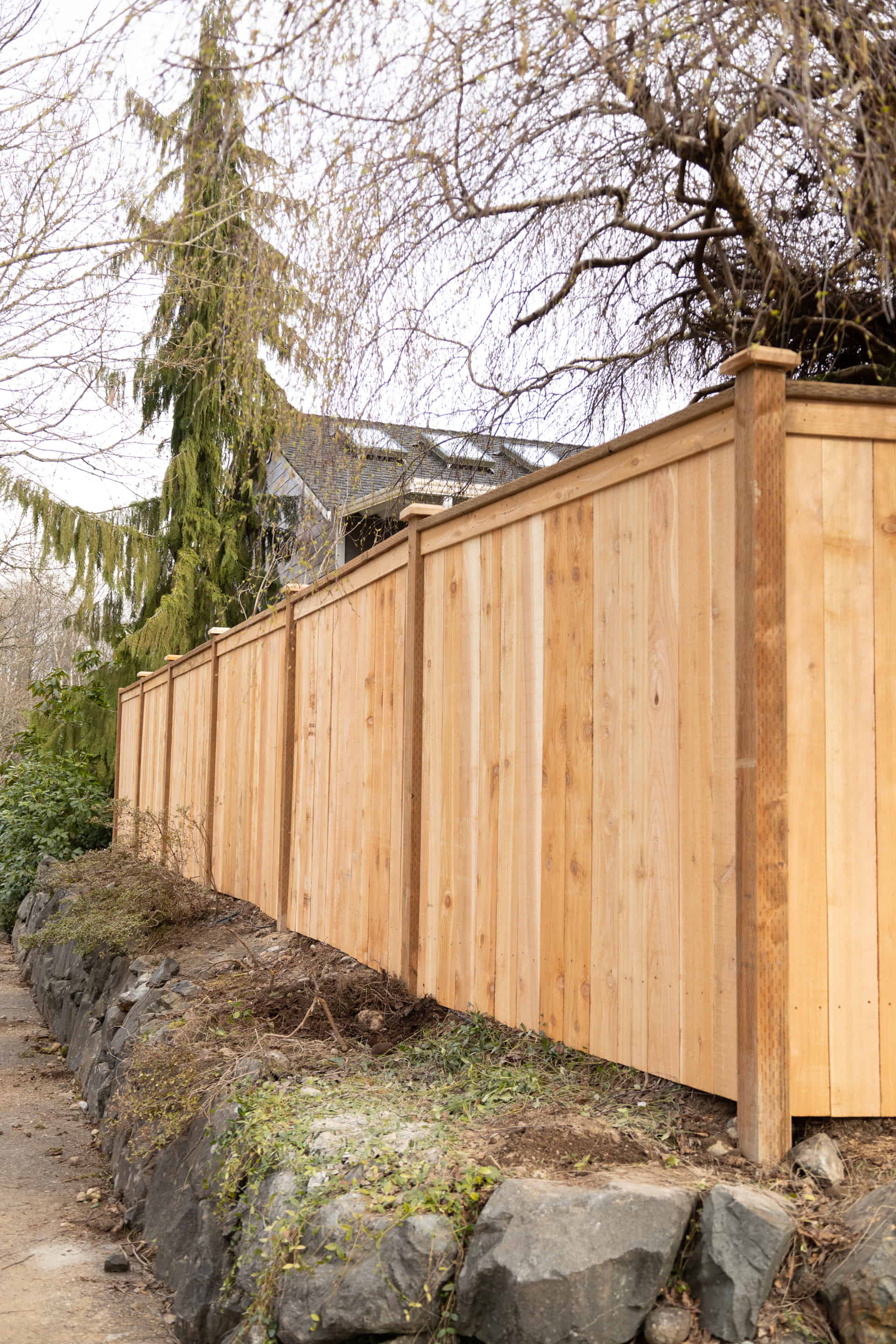 Lake Stevens 700-Foot Modified Panel Fence Completed in Just 3 Days After