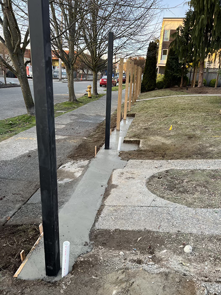 IN PROCESS - Seattle Privacy Fence Project with Sleek Cedar Design