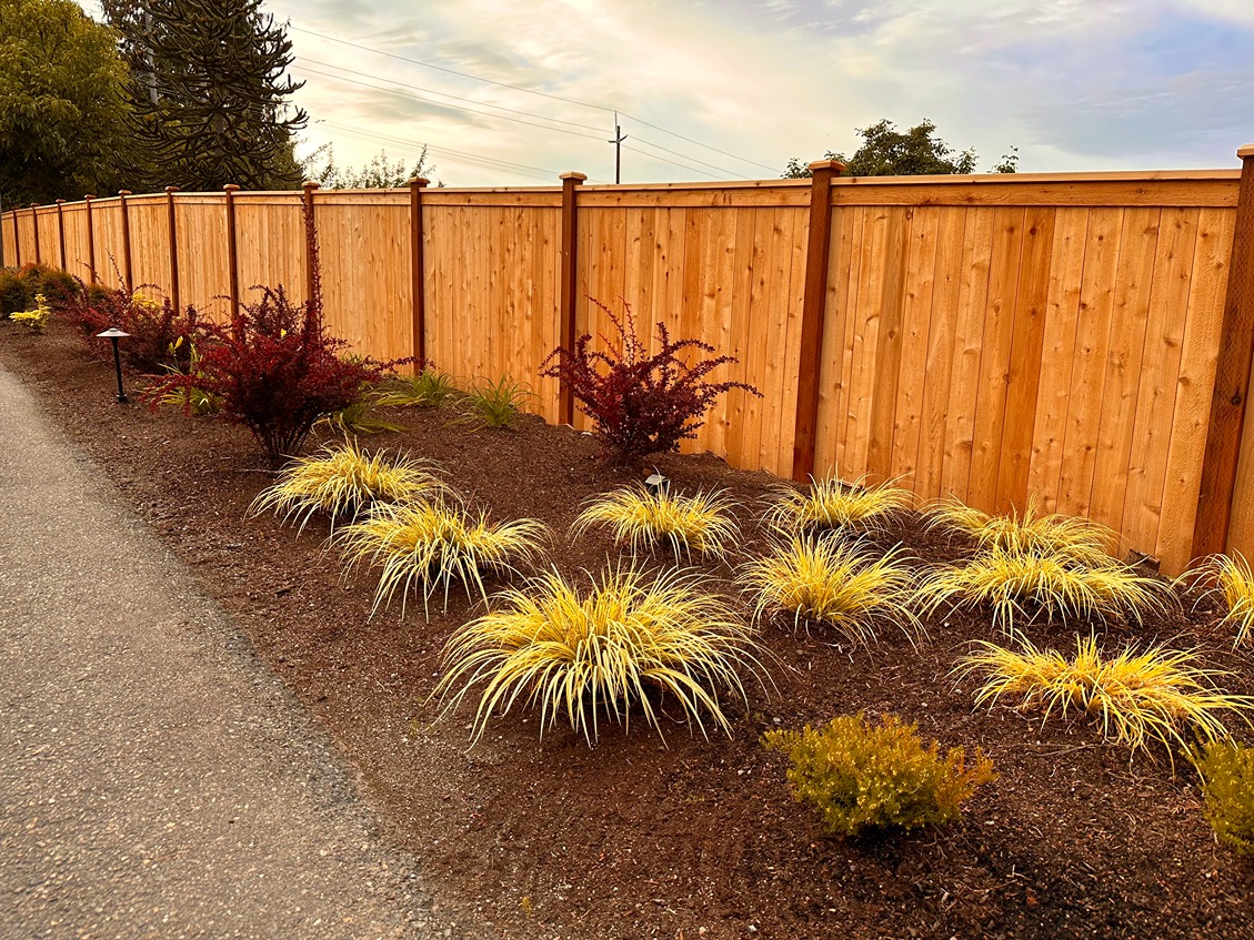Lake Stevens Property Upgrade with Cedar Panel Fence