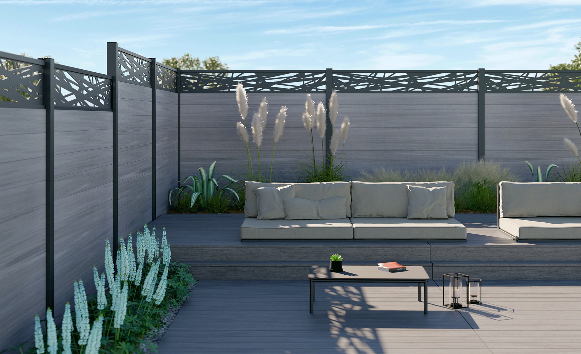 vinyl or composite fence