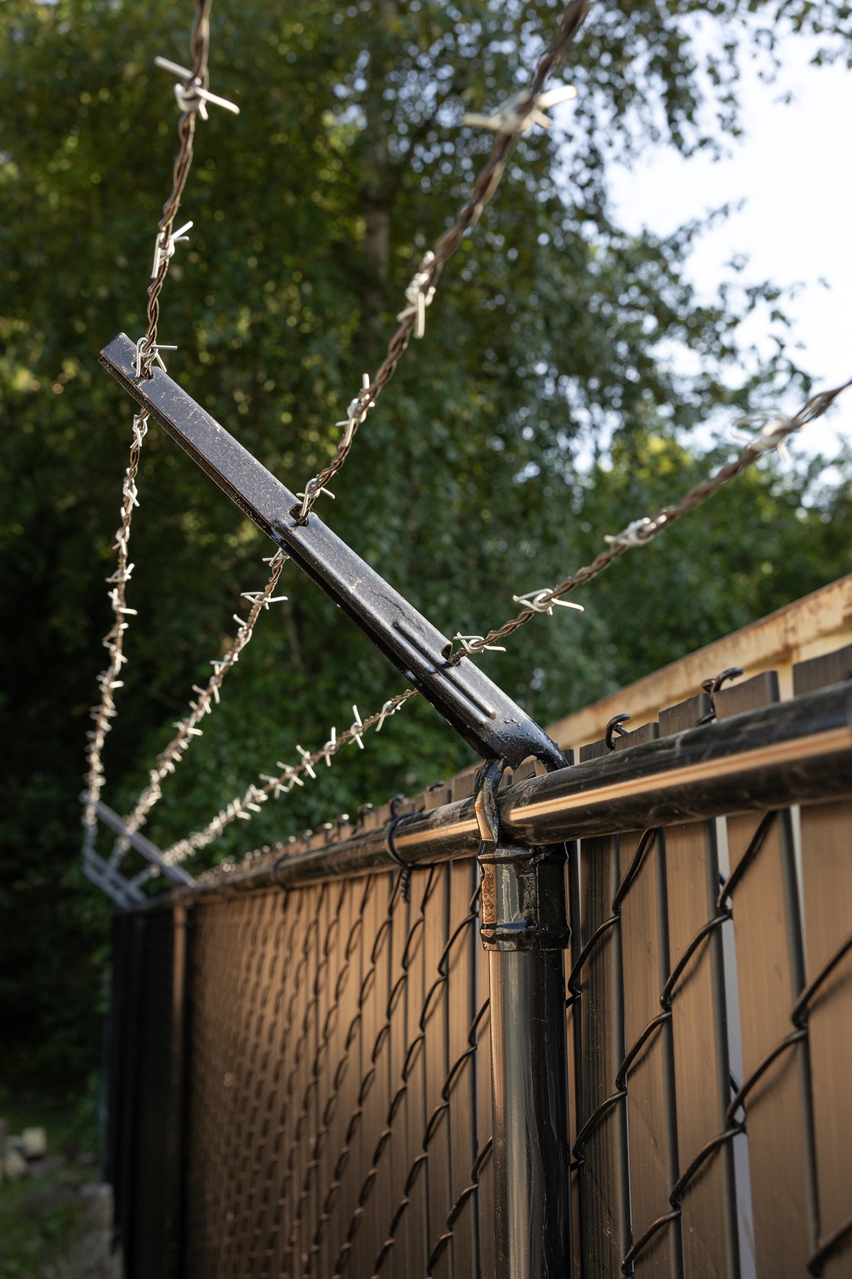 Commercial Chain Link Fence Build in Bothell, WA After