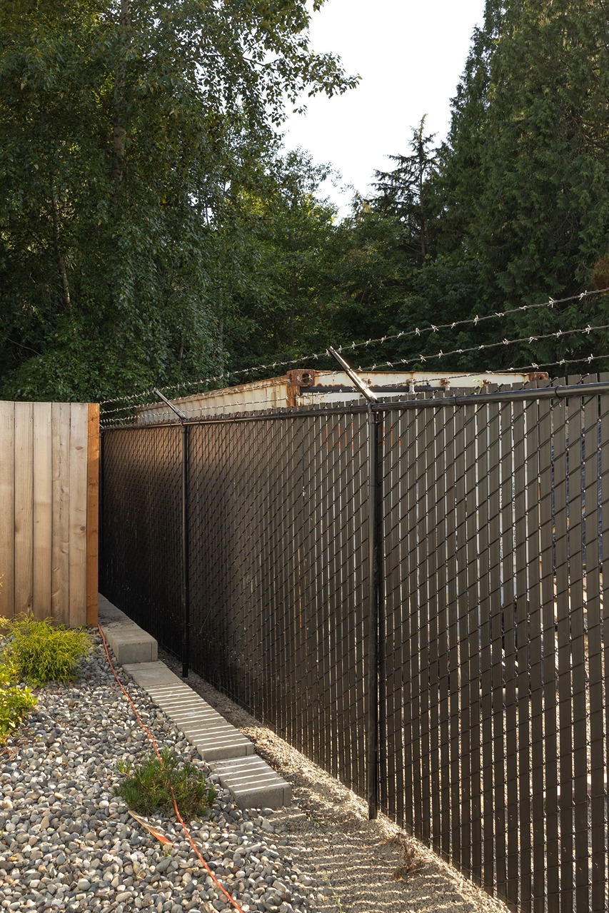 Commercial Chain Link Fence Build in Bothell, WA After