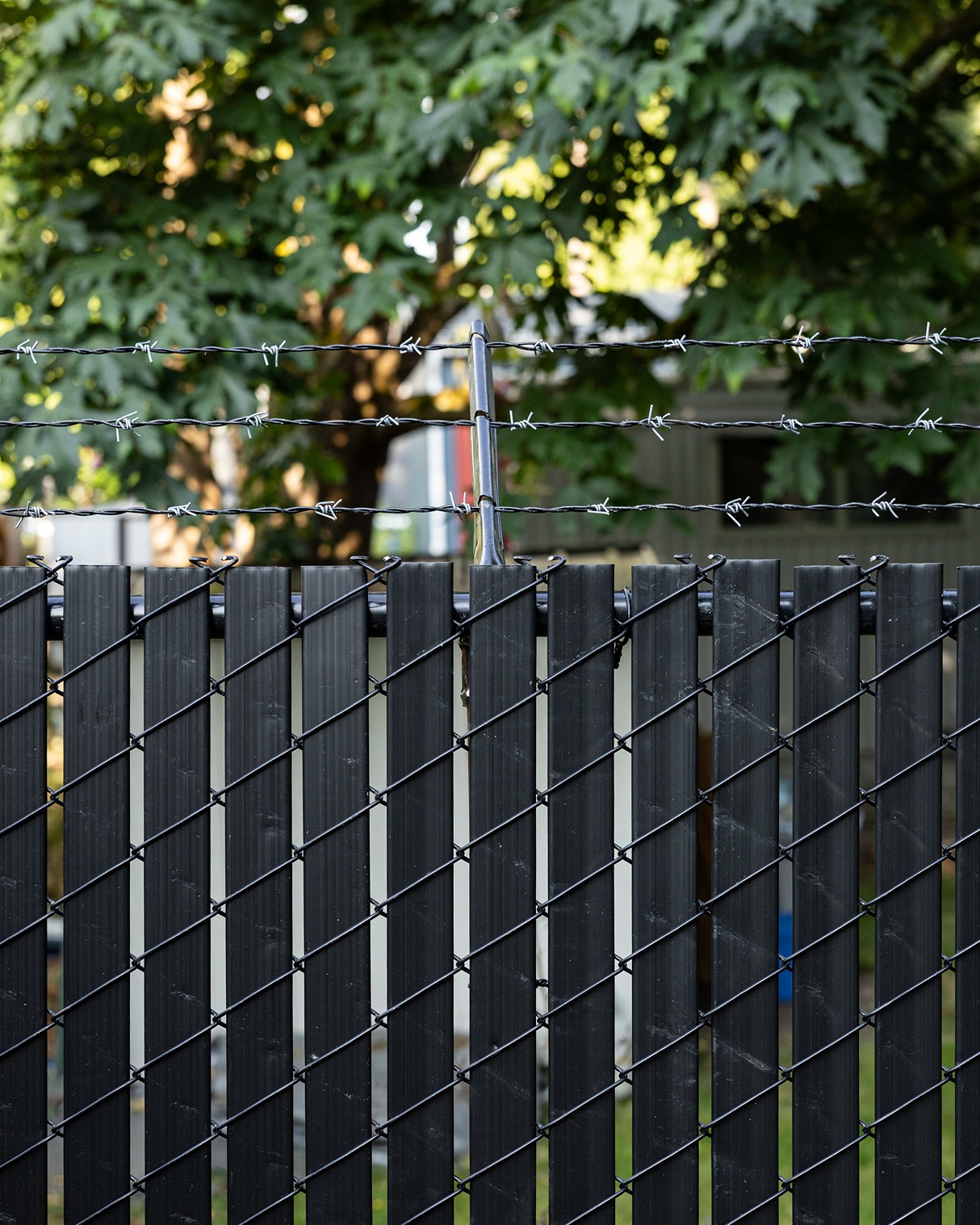 Commercial Chain Link Fence Build in Bothell, WA After