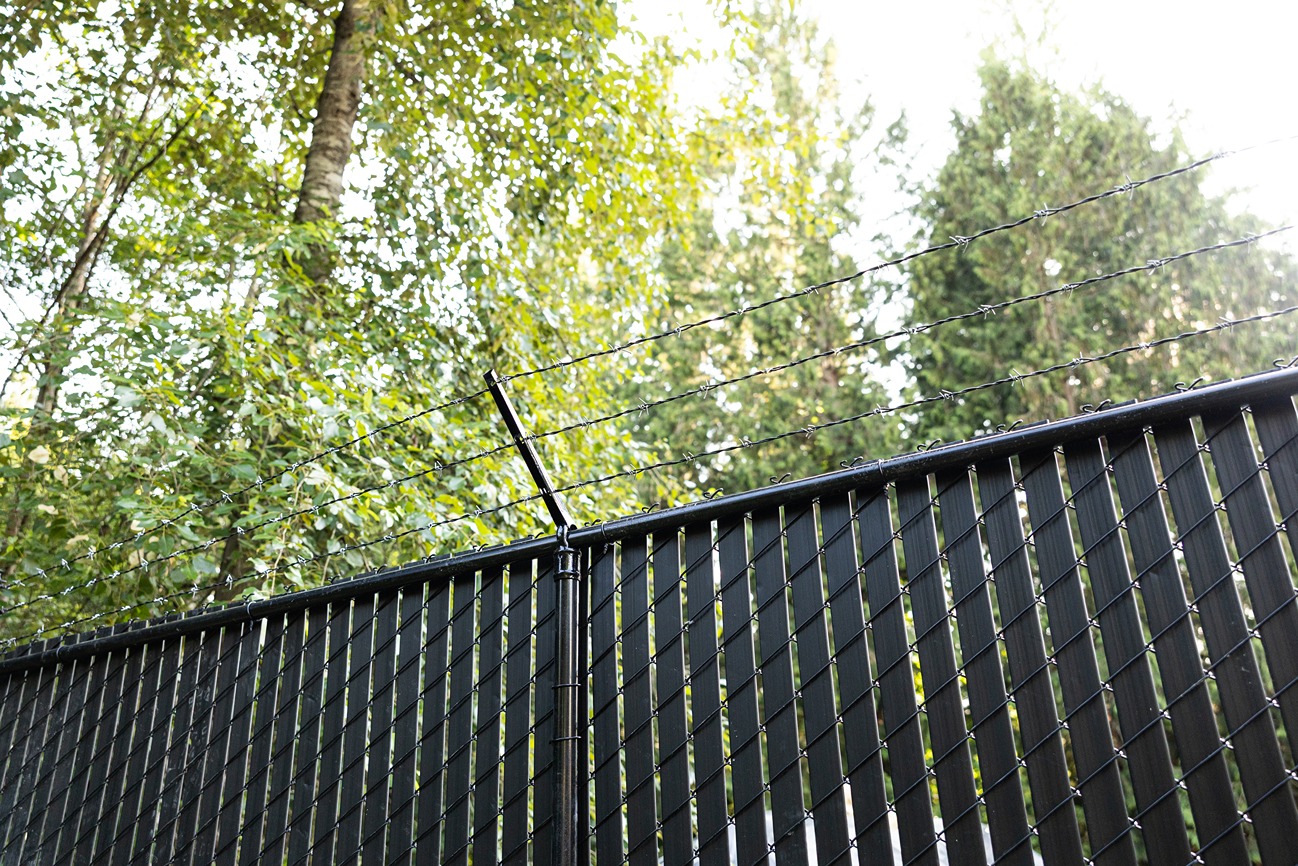 Commercial Chain Link Fence Build in Bothell, WA After