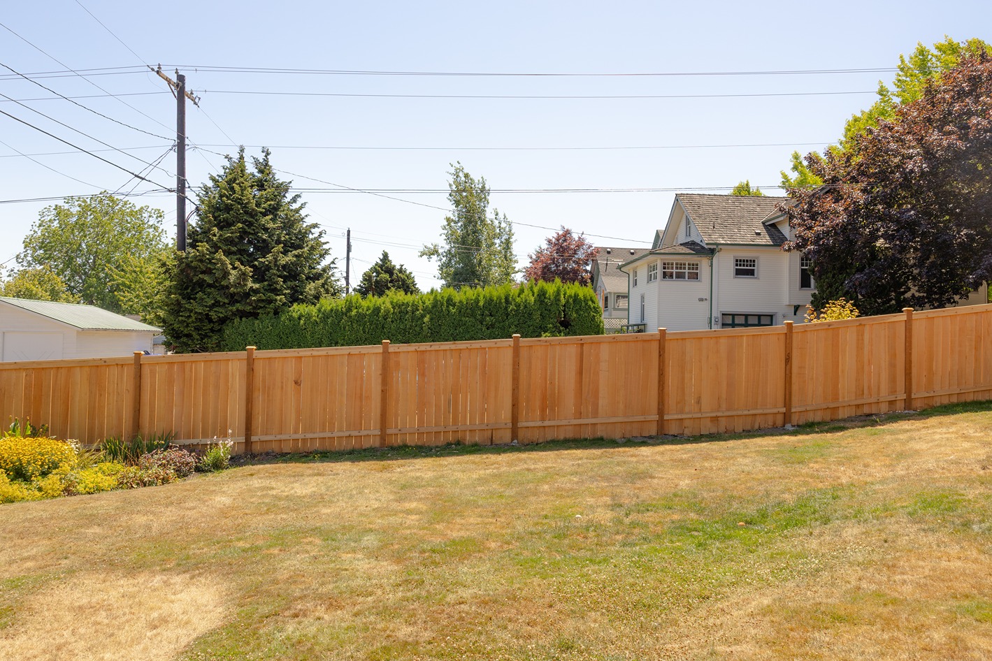 Full Panel Fence Replacement for Yard Security in Everett, WA After 
