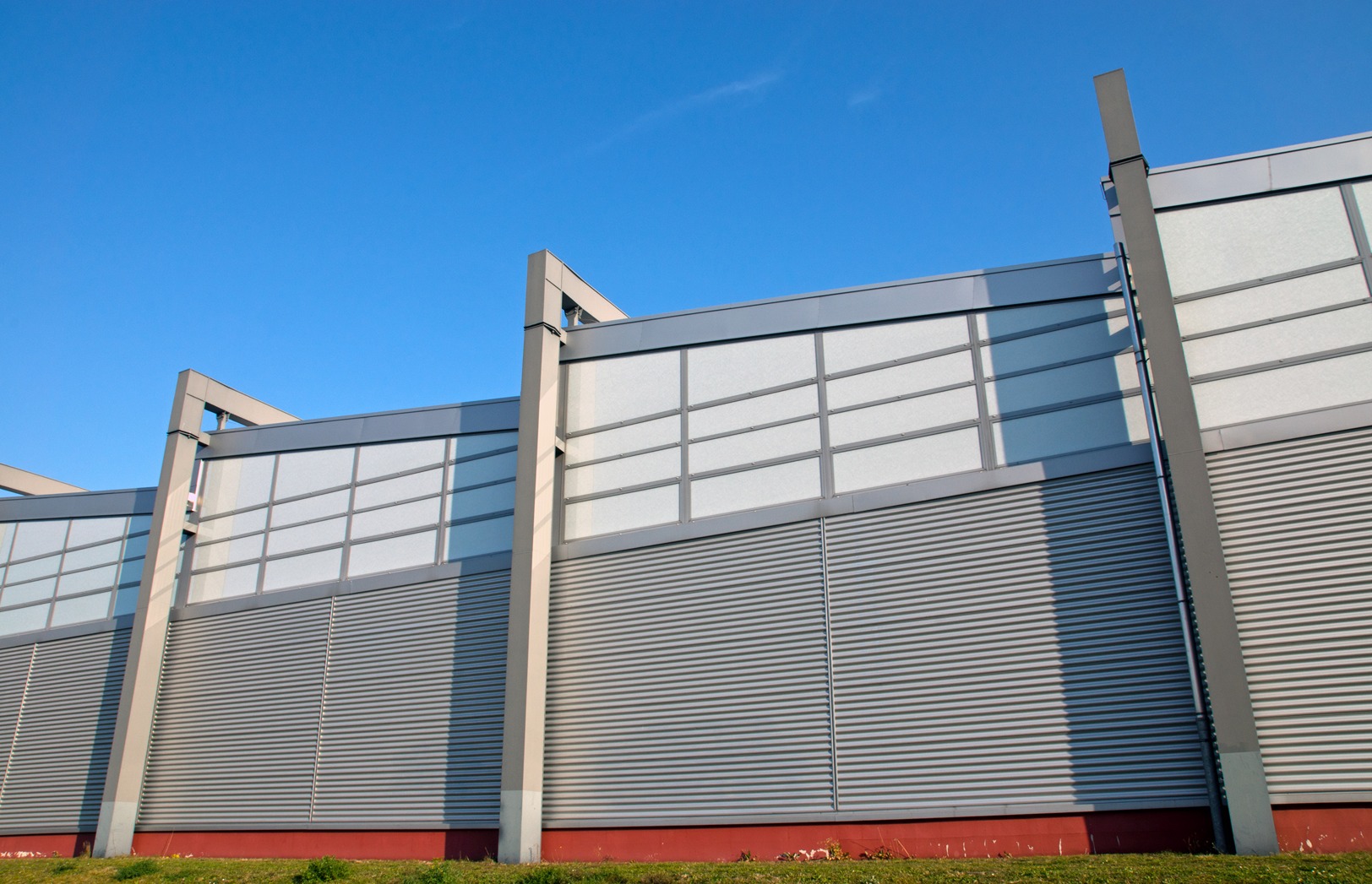 High-security fence outside a warehouse in Seattle