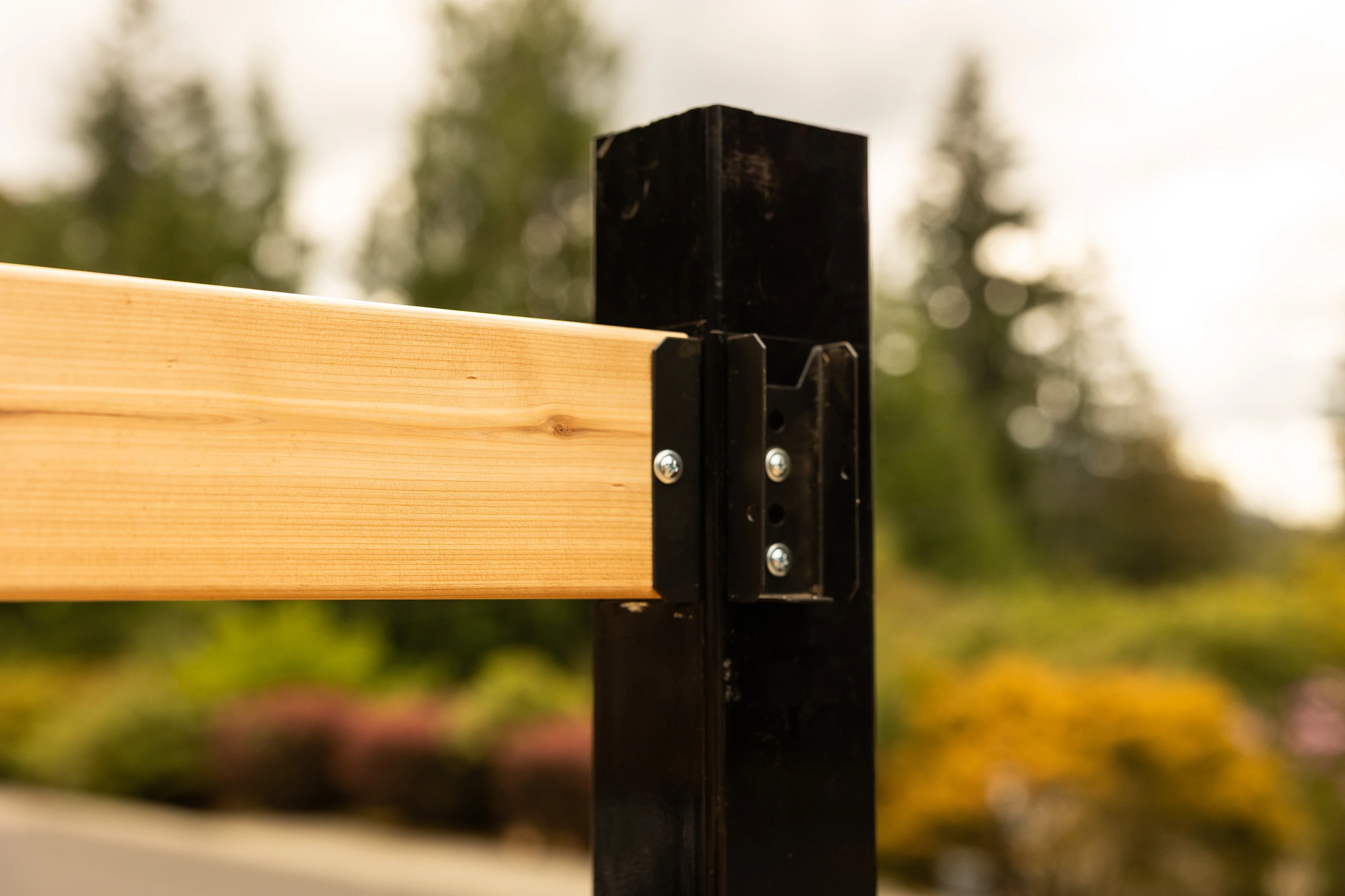 Steel-Framed Fence Design Sammamish After Image 17