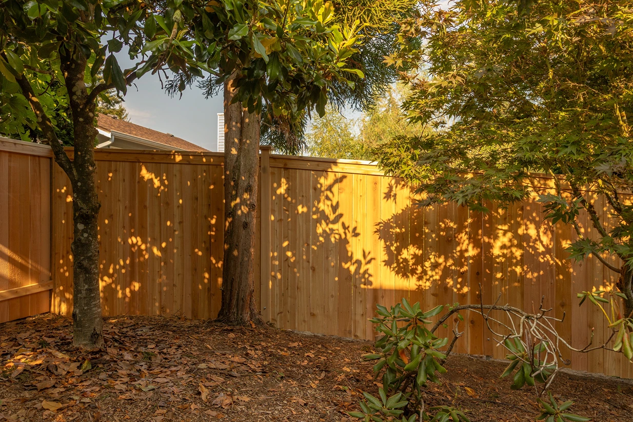 Cedar Privacy Fence Installation in Mukilteo, WA After Image 7