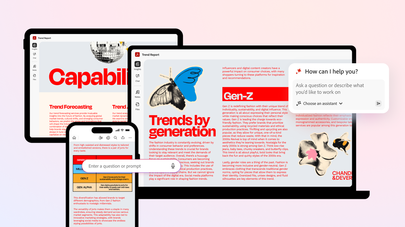 Adobe Transforms PDFs with AI: Acrobat Gets Generative Tools