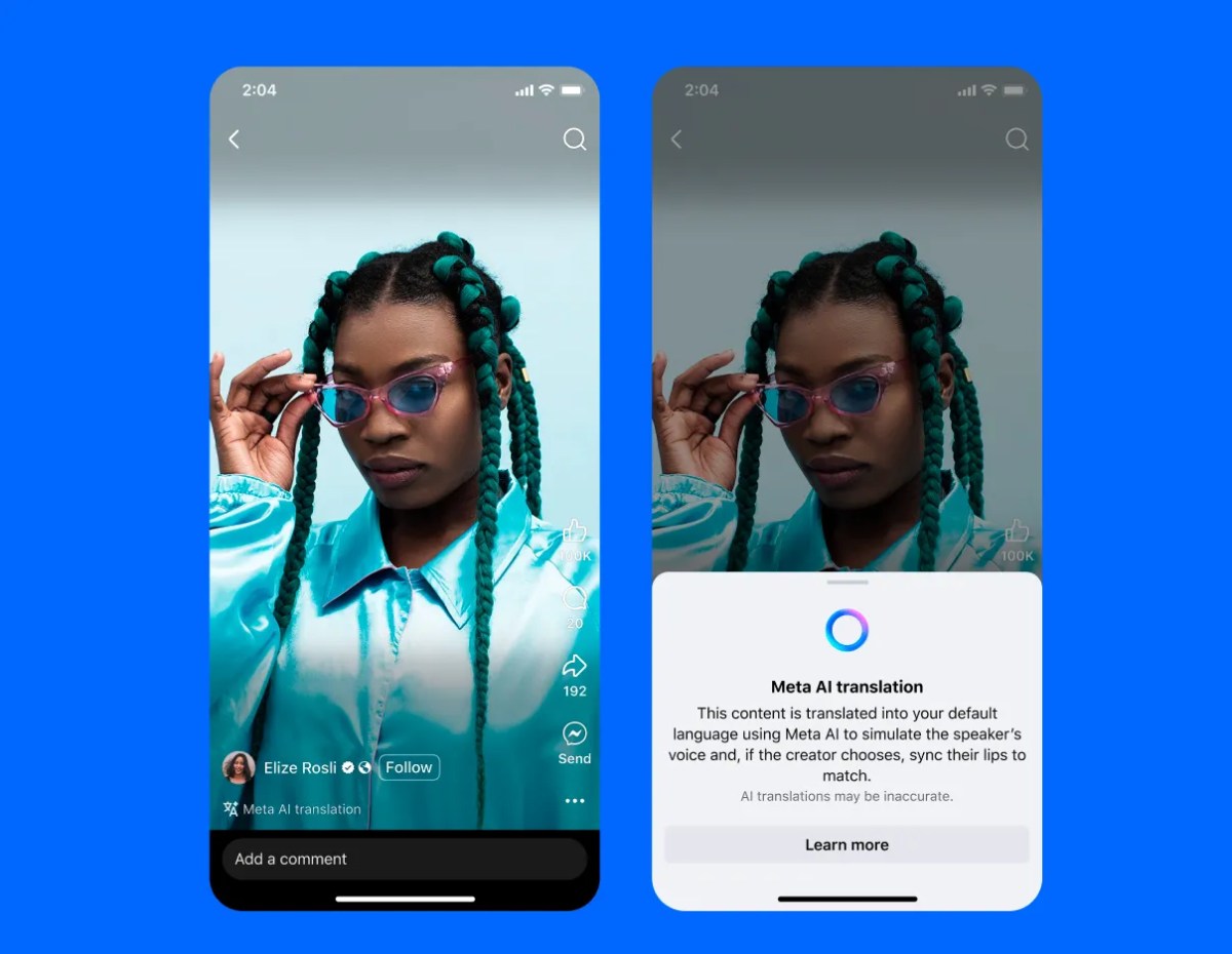 Meta Brings AI Translation to Creators Worldwide
