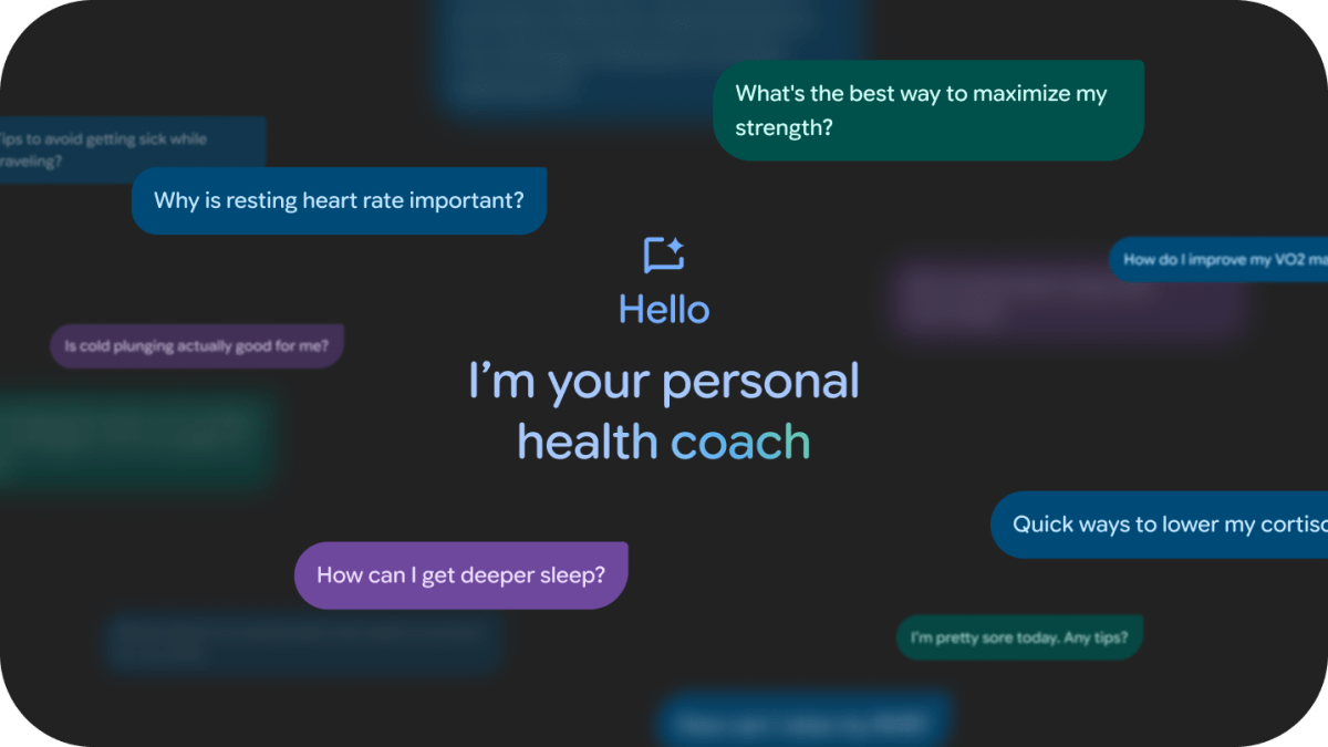 Google's AI Fitness Coach for Fitbit