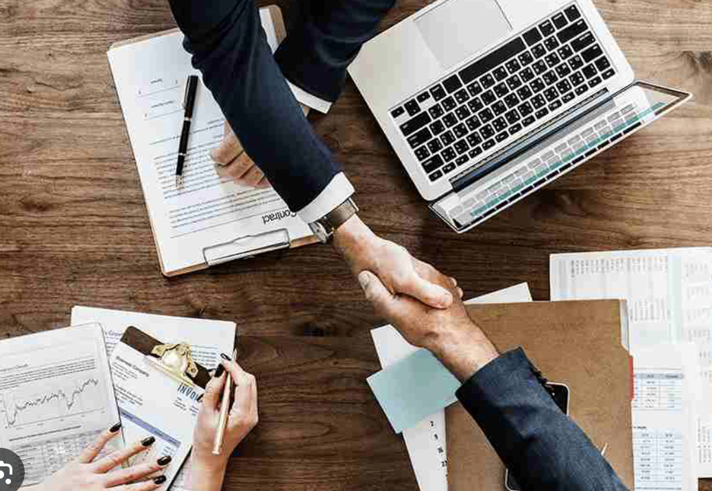 Office meeting in a modern workspace, representing business growth and expansion of funding services
