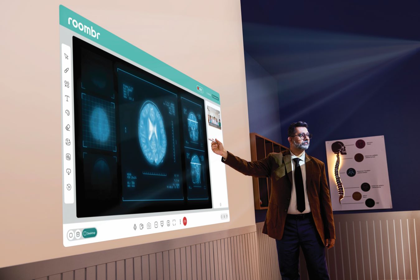 Roombr AI-Powered Digital Board for Teaching
