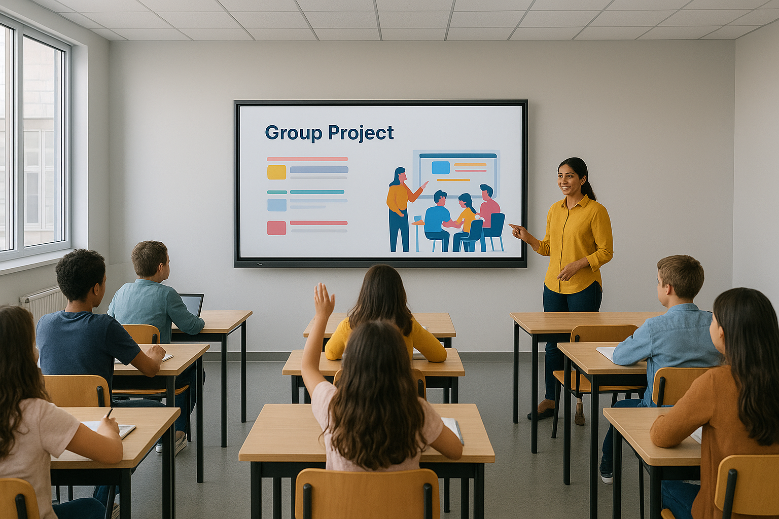 collaborative learning in a digital classroom