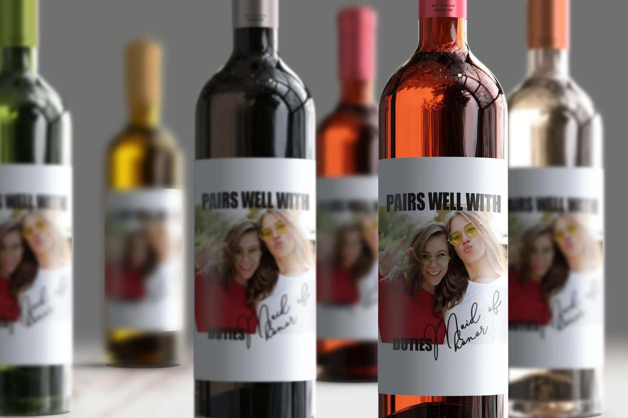 print custom wine sticker label