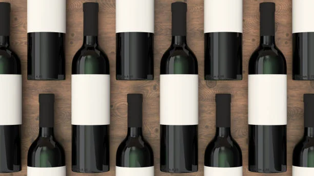 bottles of wine grid