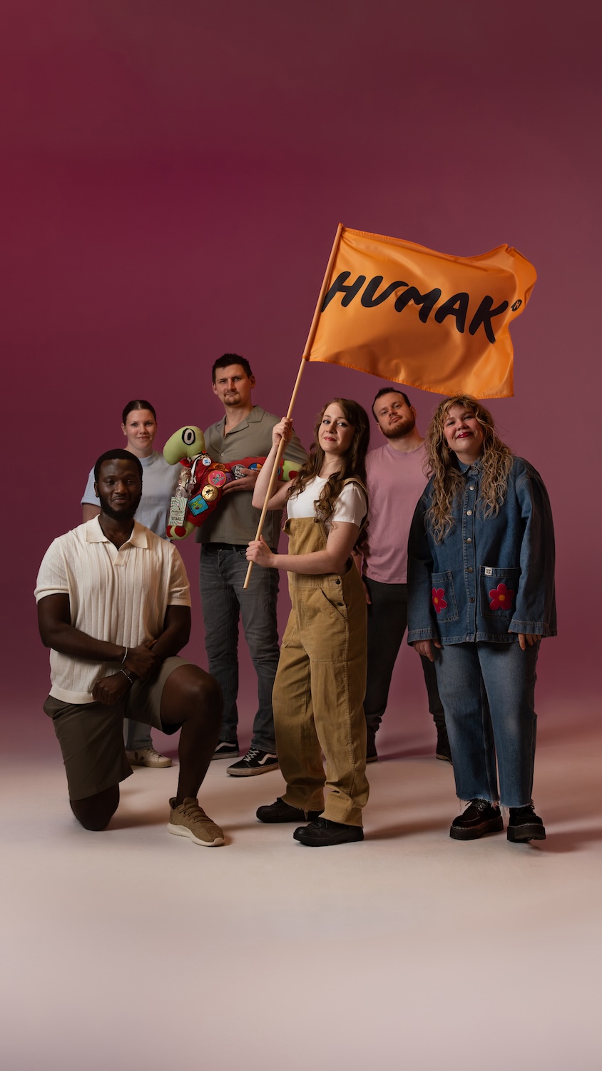 HUMAK-kampanjan ryhmäkuva